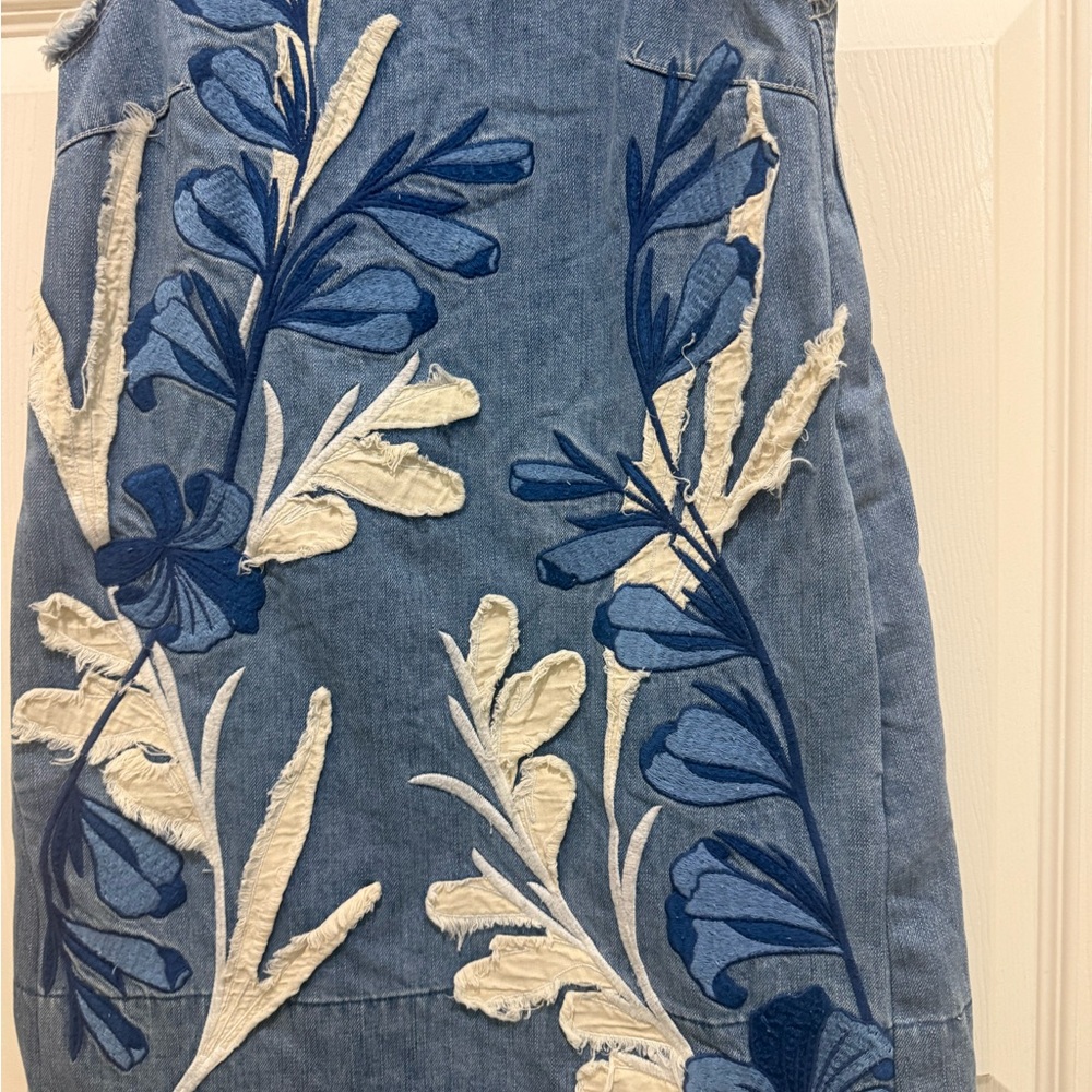 HOLDING HORSES Blue Backless Dress - Picture 3 of 5